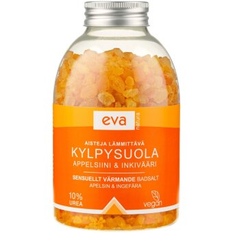 Соль для ванн Eva natura с апельсином и имбирём 450 гр Соль для ванн Eva natura с апельсином и имбирём 450 гр