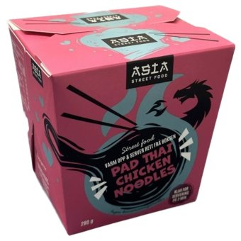 Готовое блюдо Pad Thai с курицей и лапшой 280 гр