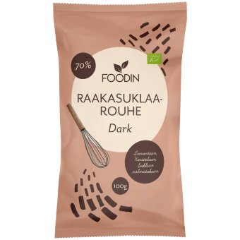 Шоколадная крошка для выпечки Foodin Dark 100 гр органическая