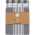 Кухонные полотенца Tex Home Stripes 3 шт серые