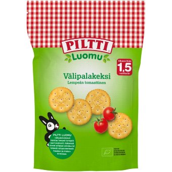 Полезное био печенье Piltti с нежным томатным вкусом 100 гр