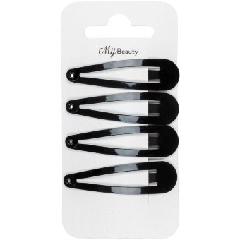 Заколка для волос MY BEAUTY 4 шт черная Заколка для волос MY BEAUTY 4 шт черная