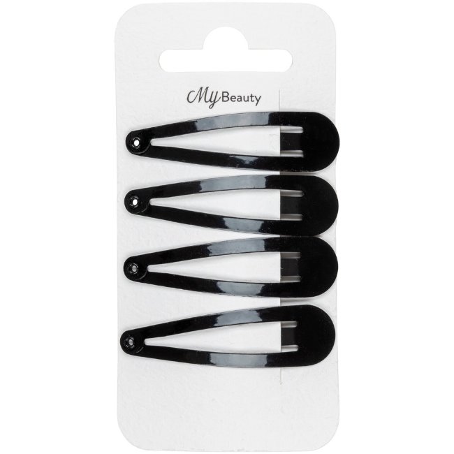 Заколка для волос MY BEAUTY 4 шт черная Заколка для волос MY BEAUTY 4 шт черная