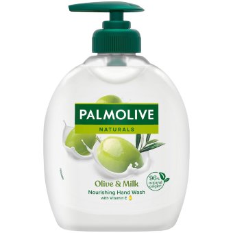 Жидкое мыло Palmolive (молоко, олива) 300 мл Жидкое мыло Palmolive (молоко, олива) 300 мл