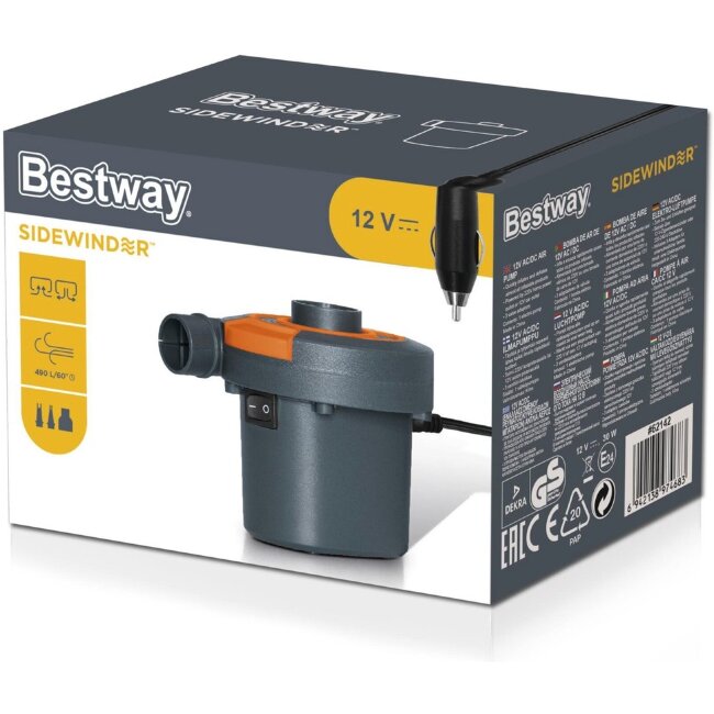 Насос Bestway Sidewinder 12V AC/DC
