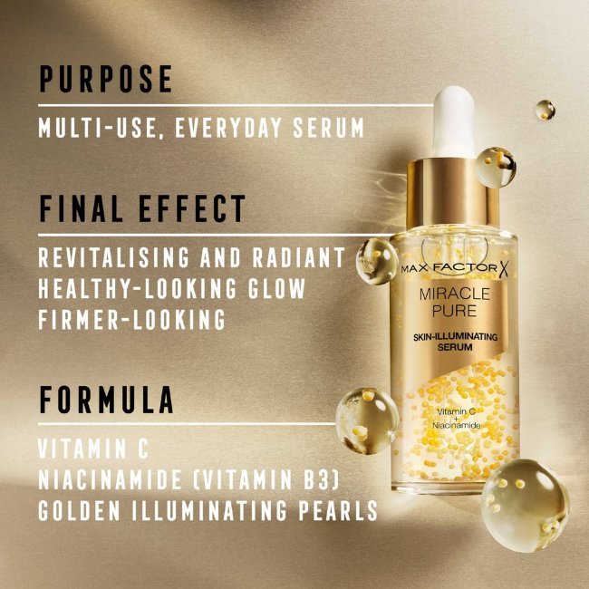 Сыворотка для лица Max Factor Miracle Pure Serum 30 мл