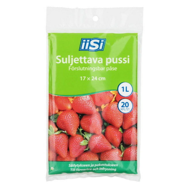 Пакеты для заморозки  IISI 1л 25 шт