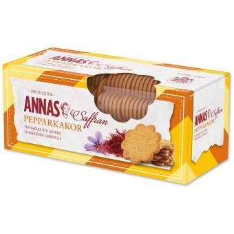 Имбирное печенье Annas с шафраном 150 гр Имбирное печенье Annas с шафраном 150 гр