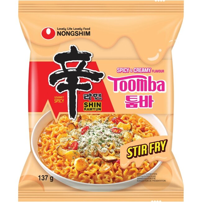 Лапша быстрого приготовления Nongshim Shin Ramyun Toomba 137 гр