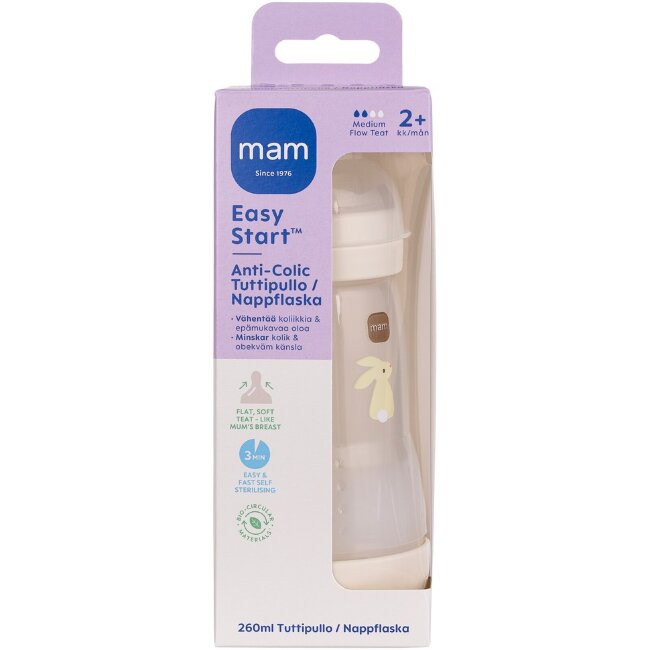 Антиколиковая бутылочка MAM Easy Start 260 мл
