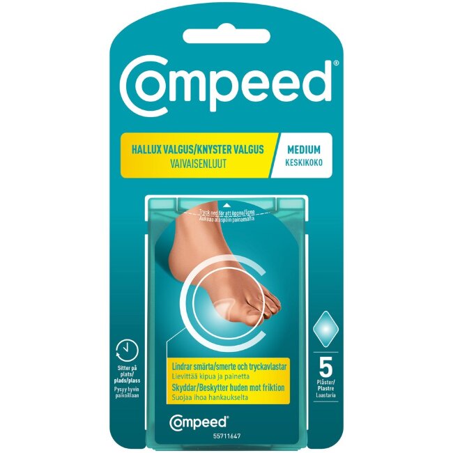 Пластырь Compeed от косточки 5 шт