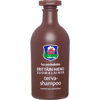 Дегтярный шампунь для чувствительной кожи головы Erittain Hieno 500 мл