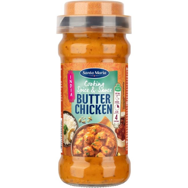 Кремовый соус и специи для курицы Butter Chicken Santa Maria 360 гр