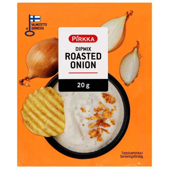 Соус для чипсов с луком и сметаной Pirkka 20 гр