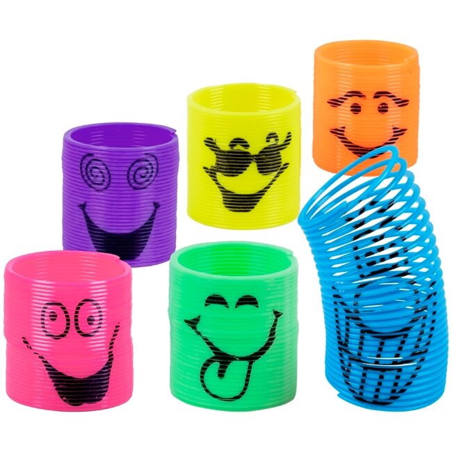 Мини-пружинные игрушки 3 см (уп 6 шт) Мини-пружинные игрушки 3 см (уп 6 шт)