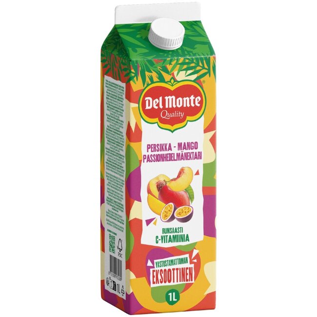 Нектар Del Monte персик-манго-маракуйя 1 л
