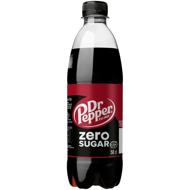 Безалкогольный напиток Dr Pepper Zero в пластиковой бутылке 0,5 л Безалкогольный напиток Dr Pepper Zero в пластиковой бутылке 0,5 л