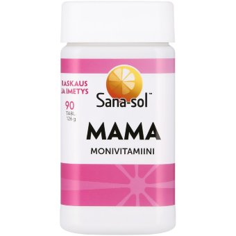 Витамины для беременных и кормящих Sana-sol Mama Monivitamiini 90 таб Витамины для беременных и кормящих Sana-sol Mama Monivitamiini 90 таб