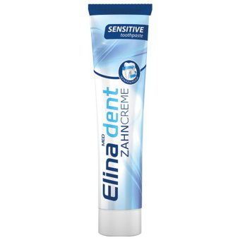 Зубная паста Elina Dent с травами (для чувствительных зубов) Sensitive 125 мл Зубная паста Elina Dent с травами (для чувствительных зубов) Sensitive 125 мл