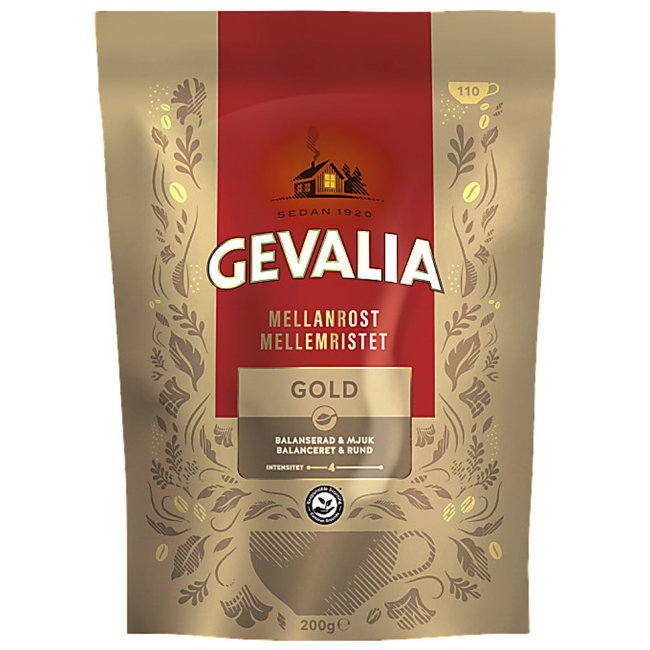 Кофе растворимый Gevalia Gold 200 гр