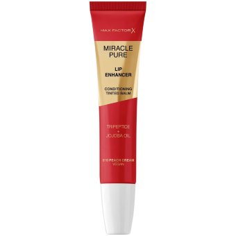 Тонирующий бальзам для губ Max Factor Miracle Pure Lip Enhancer (Peach Cream) 12 мл Тонирующий бальзам для губ Max Factor Miracle Pure Lip Enhancer (Peach Cream) 12 мл