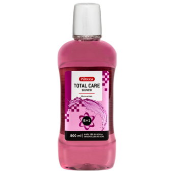 Ополаскиватель для рта Pirkka Total Care 6в1 500мл Ополаскиватель для рта Pirkka Total Care 6в1 500мл