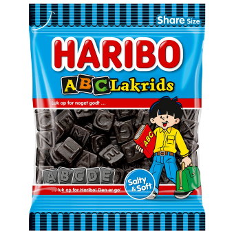 Лакричные конфеты Haribo ABC Lakrids 120 гр Лакричные конфеты Haribo ABC Lakrids 120 гр
