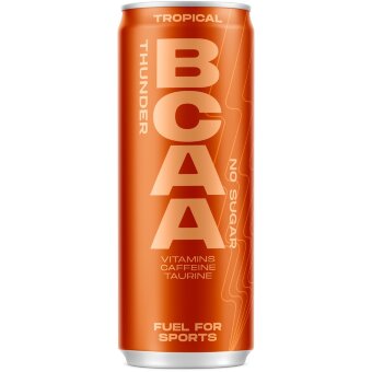 Энергетический напиток BCAA THUNDER Tropical 0,33 л