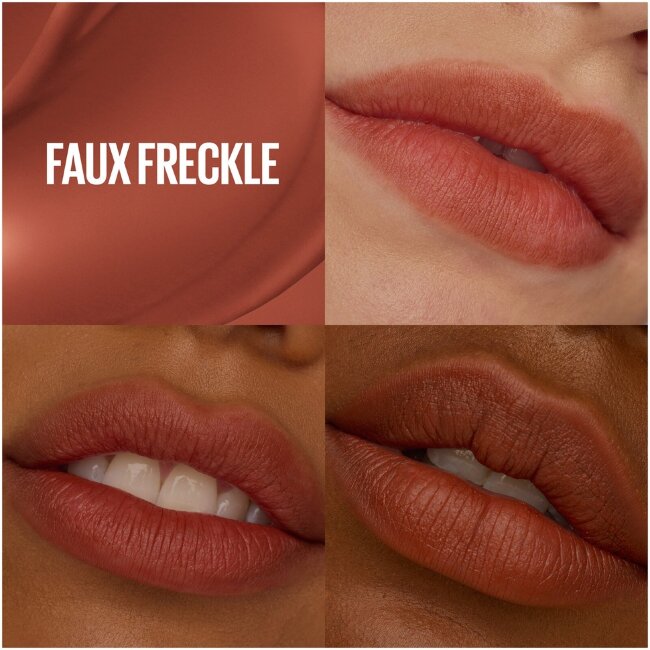 Жидкая помада Maybelline New York Super Stay Teddy Tint 5 мл 110 Faux Freckle