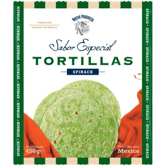Тортилья со шпинатом Nuevo Progreso (уп 6 шт) 450 гр Тортилья со шпинатом Nuevo Progreso (уп 6 шт) 450 гр