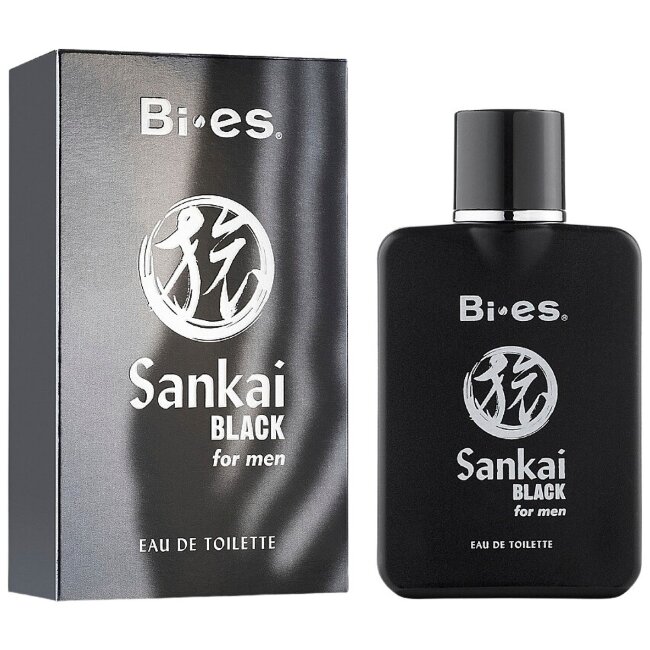 Туалетная вода BI-ES Sankai Black для мужчин 100 мл Туалетная вода BI-ES Sankai Black для мужчин 100 мл