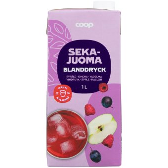 Фруктово-ягодный напиток Coop 1 л Фруктово-ягодный напиток Coop 1 л