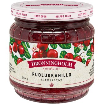 Брусничный джем Dronningholm 440 гр Брусничный джем Dronningholm 440 гр