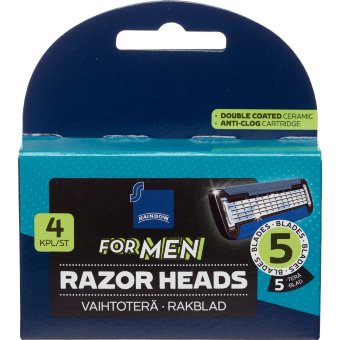 Сменные бритвенные кассеты Rainbow 5 лезвий, 4 шт/уп (цена по акции) Сменные бритвенные кассеты Rainbow 5 лезвий, 4 шт/уп (цена по акции)