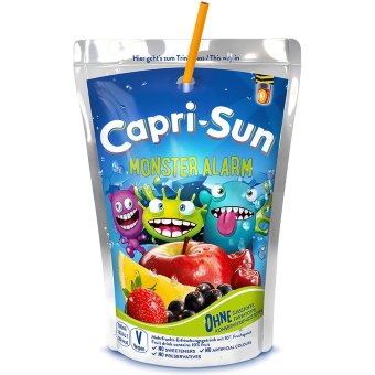 Сок фруктово-ягодный Capri-Sun Monster Alarm 200 мл Сок фруктово-ягодный Capri-Sun Monster Alarm 200 мл