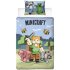 Детское постельное белье Minecraft (одеяло 150x210 + наволочка 50x60 см), многоцветное