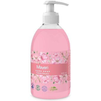 Жидкое мыло Mayeri Cotton Flowers 0,5 л Жидкое мыло Mayeri Cotton Flowers 0,5 л