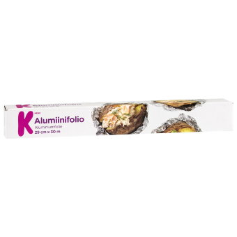 Алюминиевая фольга K-Menu 29 см х 30 м Алюминиевая фольга K-Menu 29 см х 30 м