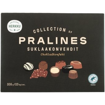 Ассорти шоколадных конфет Herkku Pralines 205 гр