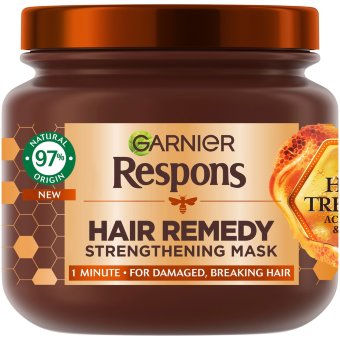 Маска для ослабленных волос с медом Garnier Respons 340 мл Маска для ослабленных волос с медом Garnier Respons 340 мл