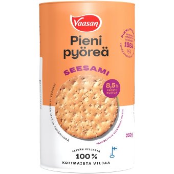 Хлебцы круглые с кунжутом Vaasan 300 гр Хлебцы круглые с кунжутом Vaasan 300 гр