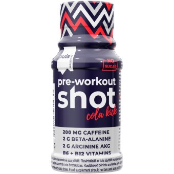 Предтренировочный шот PULS Cola Kick 60 мл