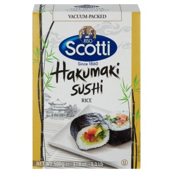 Рис для суши Riso Scotti Hakumaki 500 гр Рис для суши Riso Scotti Hakumaki 500 гр