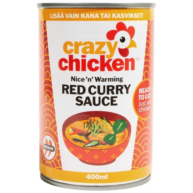 Соус Crazy Chicken красное карри 400 мл
