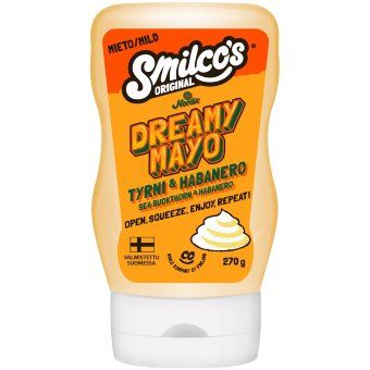 Веганский майонез Smilco's Dreamy Mayo с облепихой и хабанеро 270 гр