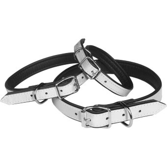 Ошейник из лакированной кожи для собак Pet First 18 мм x 50 см