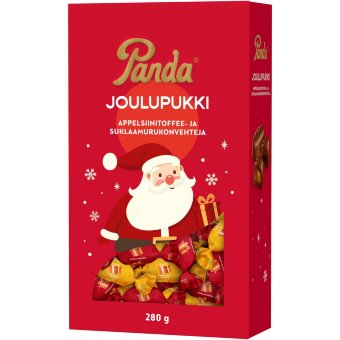 Шоколадные рождественские конфеты Panda Joulupukki 280 гр