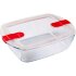 Стеклянная форма для выпечки Pyrex с крышкой Cook and Heat 2,5 л, пригодная для микроволновой печи Стеклянная форма для выпечки Pyrex с крышкой Cook and Heat 2,5 л, пригодная для микроволновой печи