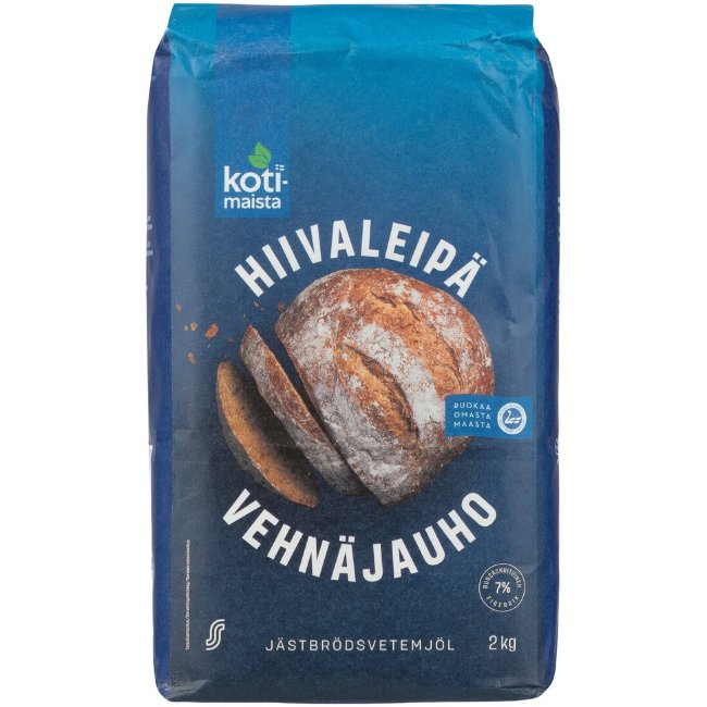 Мука пшеничная для серого хлеба Kotimaista 2 кг