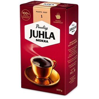 Кофе заварной Paulig Juhla Mokka (для чайника) 500 гр Кофе заварной Paulig Juhla Mokka (для чайника) 500 гр